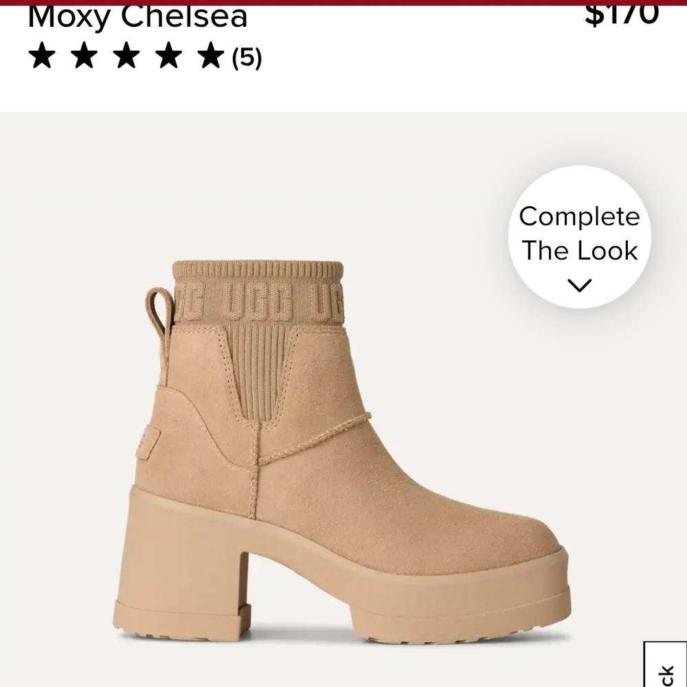 UGG Moxy Chelsea Tan Women's Boots